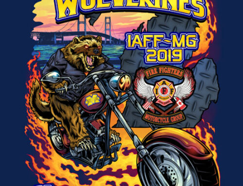 Ride with the Wolverines Event Poster