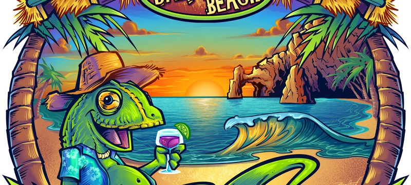 Custom Beach Bar T-Shirt Design - Flyland Designs, Freelance ...