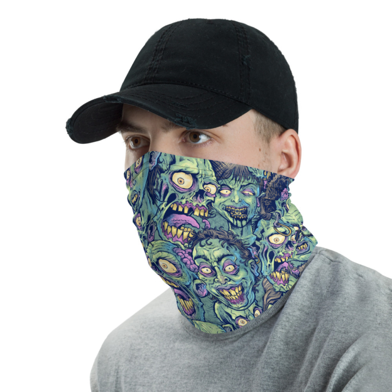 Zombie Neck Gaiter - Flyland Designs, Freelance Illustration and ...